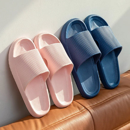 2023 Hot Sale Eva Slide Non-Slip Quick Drying Shower Sides Breathable Anti-Slippery Bathroom Sandals Slippers for Women and Men