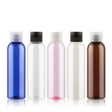 Hot Sale 150ml Round Shoulder Flip Bottle butterfly Cap Plastic Flip Cap Split Bottle Multi-color Lotion Bottle