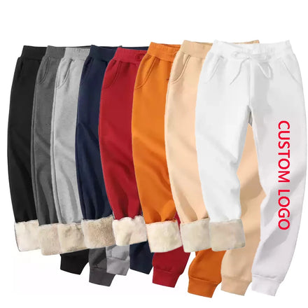 Wholesale Custom Plus Size Women's Clothing Oversize Fleece Sweatpants Men Sweat Track Pant Trousers Sport Jogger Casual