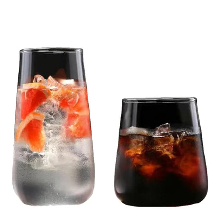 Nordic Style Single Layer Insulated Fruit Juice Glass Cup Transparent with Simple Design Factory Price Beer Glasses