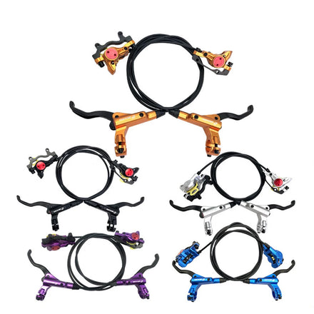 ZOOM HB875 MTB Bike Hydraulic Disc Brake Set 800/1400mm Front Rear Left Mountain Bicycle Oil Pressure Disc Brake