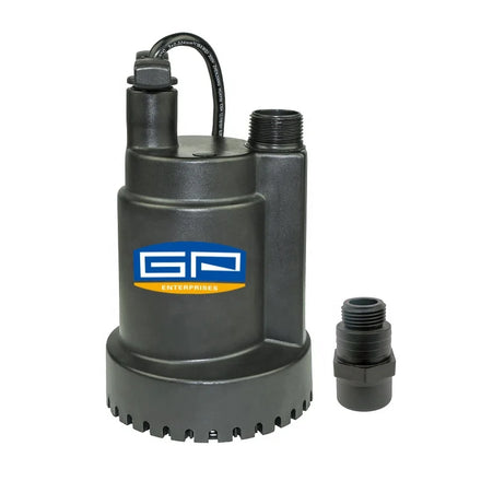 GP Enterprises Made Energy Efficient Portable Small Utility Submersible Water Pump for Water Remove Down