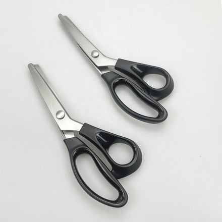 Pinking Shears for Fabric Professional Dressmaking Sewing Scissors Zig Zag Fabric Craft Scissors (scalloped 5mm)