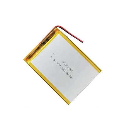 Flat Rechargeable 357095 2800mah 3.7v Battery Li-ion Polymer Battery 3000mah 2800mah 3.7v Lithium Battery 3.7v 357095 with PCB
