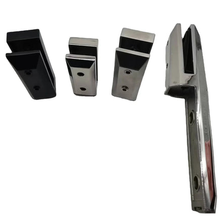 Stainless Steel Side Mounted Glass Clamp Adjustable 316 2205 Balustrade Balcony Porch Side Mount Spigot