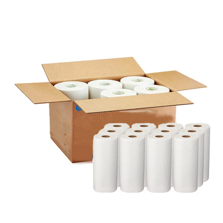 Kitchen Towel Roll High Absorbent Food Grade Virgin Wood Pulp Bulk Wholesale 2 3 Ply Kitchen Paper Towel