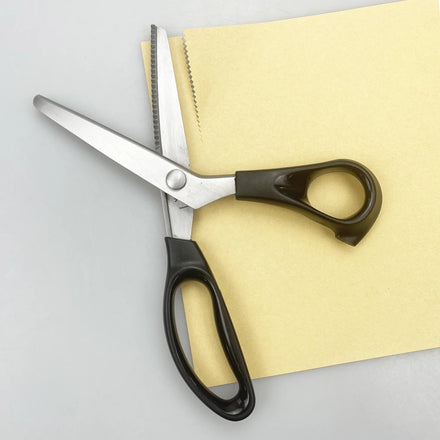 Scalloped 3mm Pinking Shears Dressmaking Scissors Serrated Blades for Decorative Patterns