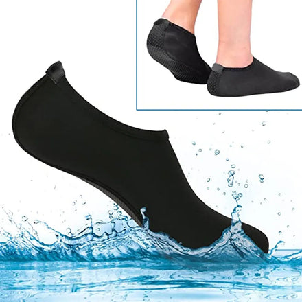 Best-Selling Short Neoprene Dive Water Socks in 1.5mm 2mm and 3mm Thickness Options