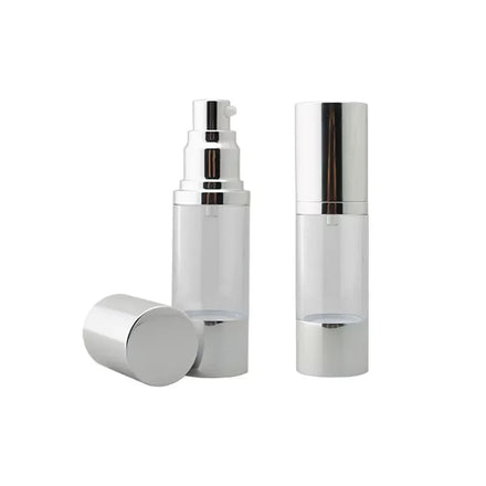 China Ningbo 15ml 30ml 50ml New Design Cosmetic Plastic PP Non Spill Airless Pump Sprayer Bottle Packaging
