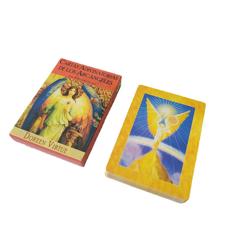 Hot Sell Doreen Virtue Archangel Oracle Card Spanish Tarot Cards 45 Cards a Set OEM Welcome
