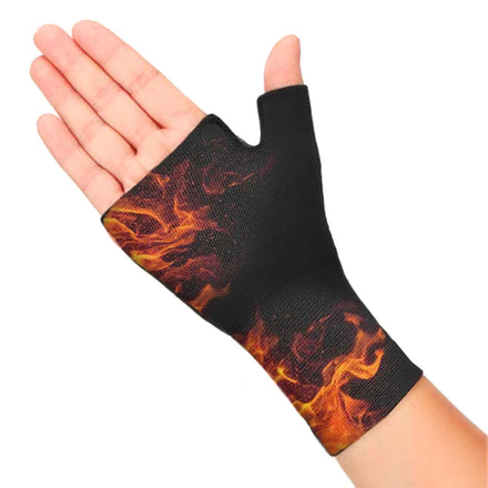 Wrist Support Sleeves Wrist Compression Heating Sleeve Hand Brace Sweat Absorbing Wrist Support Brace for Carpal Sprain Pain