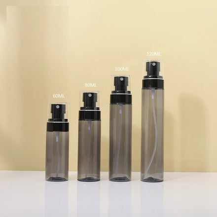 Custom Empty 60ml 80ml 120ml PET Plastic Fine Mist Body Spray Bottle for Cosmetics Skincare Smiggle Custom Empty Plastic Bottle