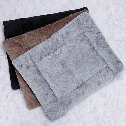 Pet Mat Soft Outdoor Warm Bed Thickened Print Canvas Pet Cushion for Dogs