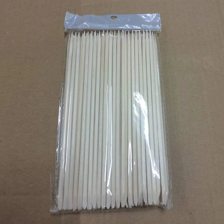 Tailai Nail Orange Stick Wood Cuticle Pusher Double Sided Fine Detailing Sanding Stick Painted Eco-friendly Multifunction