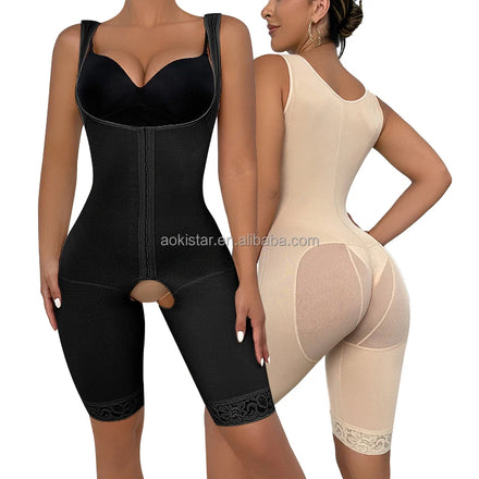 New for Women Postoperative Compression Bodysuit Tummy Control Reductor Shapewear Full Body Shaper Butt Lifter Thigh Slimmer
