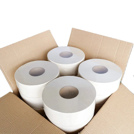 Wholesale Practical Jumbo Natural Bamboo Pulp Cheapest Price Tissue Paper of a Roll