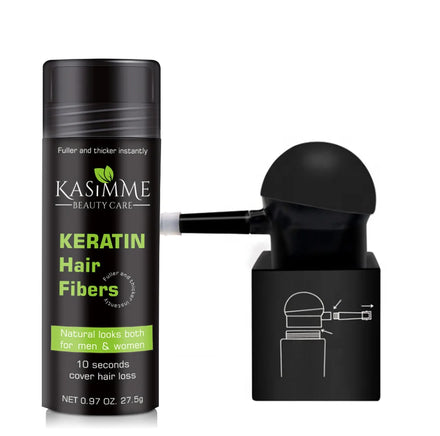 OEM/ODM Strong Hold Black Hair Fiber Powder Texturizing Eco-Friendly Styling for Curly Hair and Beards Private Label Product
