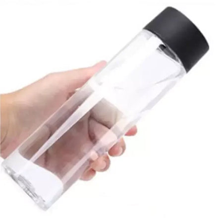 Hot Product 400ml 500ml 750ml Cylindrical Glass Water Bottle Drinking Beverage Bottle