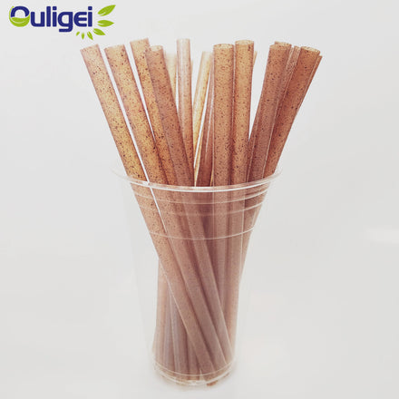Hot Selling Drinking Straw Environment Friendly Biodegradable Pla Disposable Bagasse Straws