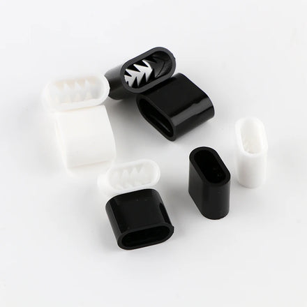 Custom Colorful Wristband Lock Closure Clip Plastic Sliding Lock Clasp for Fabric Wristband