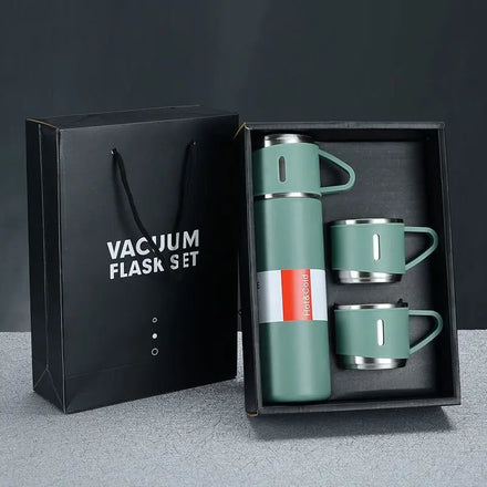 500Ml Gift Set Tumbler Gift Set Stocked Stainless Steel Vacuum Insulated Thermos Water Flasks Bottles for Tea Hot/Cold Drink