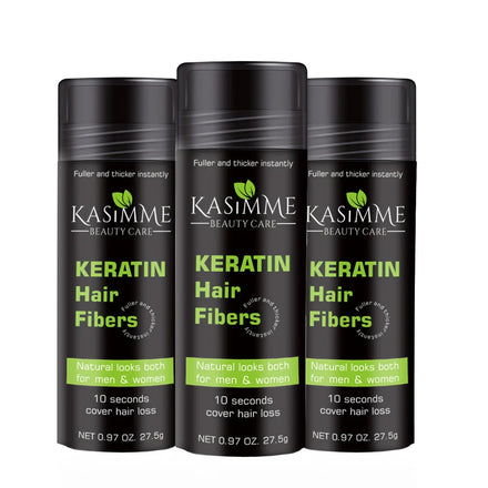 27.5G Keratin Hair Building Fiber Powder for Curly Hair Strong Hold Hair Loss Treatment for Beard and Mustache Texturizing
