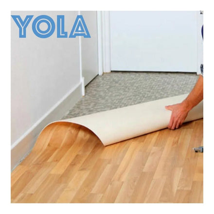 PVC Sponge Flooring Vinyl Plastic Floor Roll Sheet Covering Carpet Linoleum Mat Foam Back Felt Backing Wood Stone