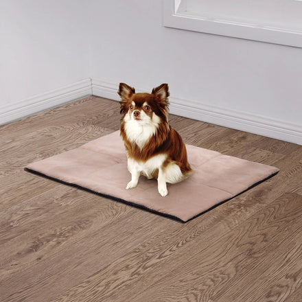 Luxury Breathable Travel Dog Mat Washable Crate Pet Mat for Indoor & Outdoor Use