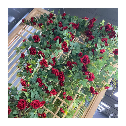 Factory Direct Rose Wall Hanging Artificial Vine Wedding Decoration