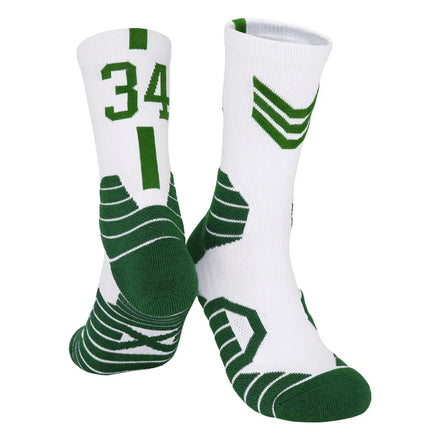 Sock Factory Customized Men's Anti slip Sports Socks air Cushion Cushioning Functional Ankle protection Basketball Socks