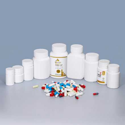 20ml 30ml 40ml 50ml 70ml HDPE Bottle for Capsules Pill Vitamin Powder Small Container