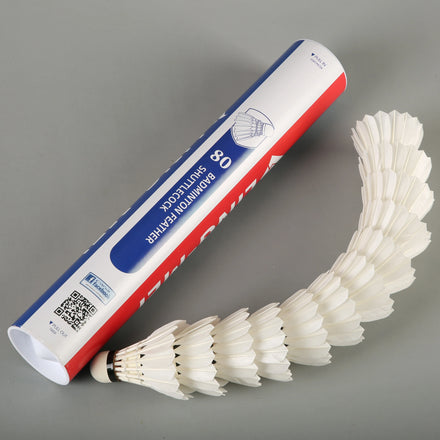 Hot Sale Lingmei Brand 80 Goose Feather Badminton Shuttlecocks for Tournament