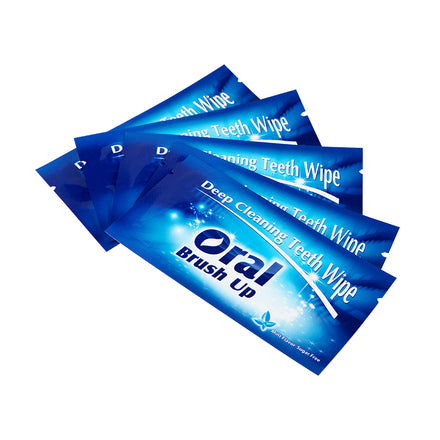Teeth Whitening Strips Oral Brush up Advanced Finger Teeth Wipe