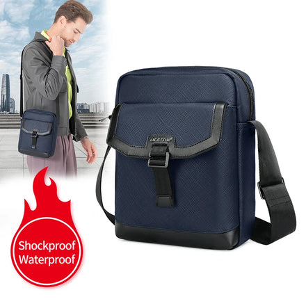 Large Capacity 9.7 Inch Nylon Lightweight Wear-resistant and Waterproof Daily Commuting Men's Messenger Bag Crossbody Bags