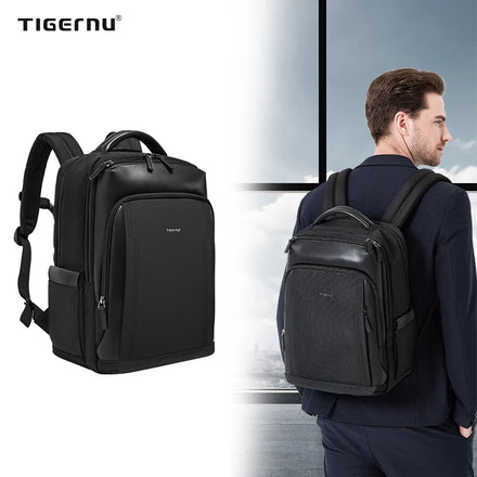 Tigernu New Design Large Capacity Multi-function 15.6 Inch Lightweight Waterproof Daily Commuting Business Backpack