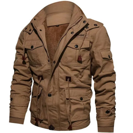 Plush Leather Jacket Men's European Jacket Youth Motorwear Color Matching 2026 Large New Fashion Leather Clothes