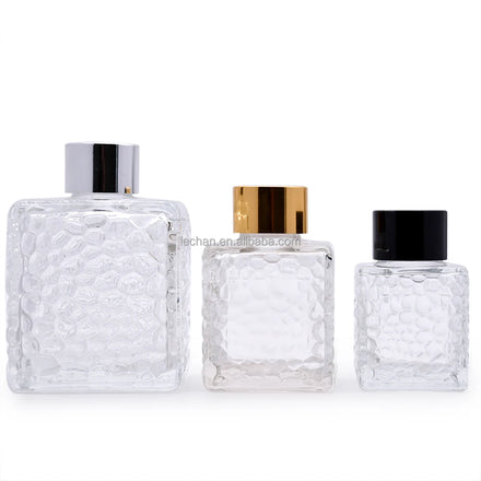 2022 New Design Luxury Round Reed Diffuser Bottle 30ml 50ml 100ml 150ml 200ml Empty Reed Diffusing Bottle