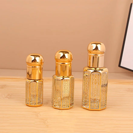 5ml 10ml Empty Essential Oils Glass Roller Bottles with Metal Roller Ball Perfume Cosmetic Packaging Wholesale