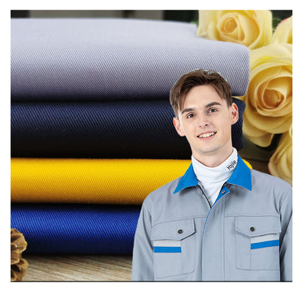 A2199 260gsm Workwear 100% Cotton Tear Resistant Wear Resistant Workwear Fabric Ready to Use 300+ Colors