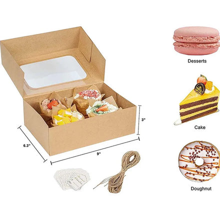Kraft Paper Box Packaging Food Box Custom Food Packaging Boxes Custom Logo Togo Box Takeaway Box Paper Lunch Box for Packiging