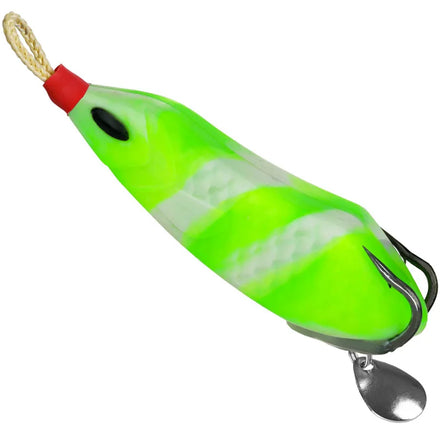 15G Multi Color Floating Water Frog Silicone Bait Thunder Frog Double Hook Jumping Fishing Soft Frog Lure