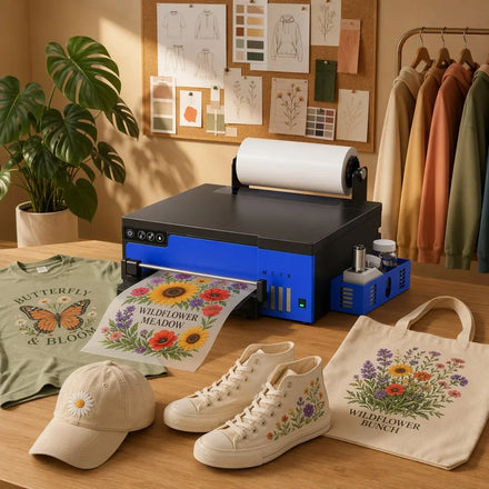 A3 Printer Dtf Desktop A3 White Ink Circulation System 30cm A3 XP600 L18058 DTF Printer Clothes Printing Machine for Tshirt