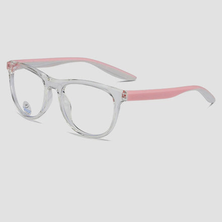 Ultralight TR90 Vintage Clear Square Glasses Frame Women Fresh Big Transparent Eyeglasses Female Male Optical Spectacles