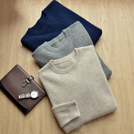 100% Pure Cashmere Warm Men Cashmere Sweater Wool Sweaters Winter Sweaters for Men