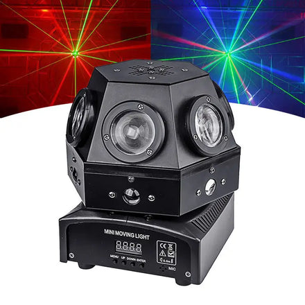 12 Eyes Rgbw Mushroom Led Laser Beam Colorful Pattern Led Stage Effect Lights for Dj Disco