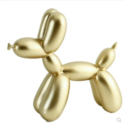 Home Porch Living Room Decoration Office Desktop Delicate Decorations Resin Crafts Balloon Dog