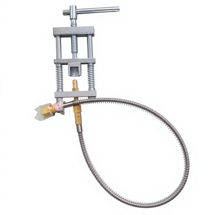 High Pressure Refilling Adapter Cylinder Valve Refilling Tool Oxygen Gas Cylinder Refilling Clamp for O2/Ar/CO2/N2