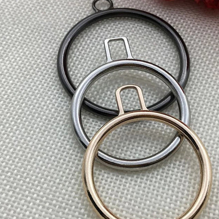 Wholesale Round Zipper Puller Metal Pull Tabs Zipper Clothing Accessories Zipper Head for Bags