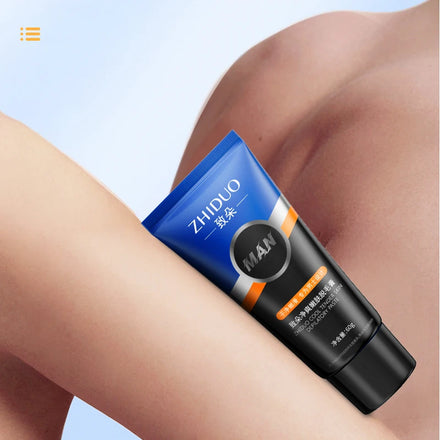 OEM/ODM ZHIDUO Private Label Natural Organic Herbal Full Body Painless Smooth Gentle Home Use Hair Removal Cream