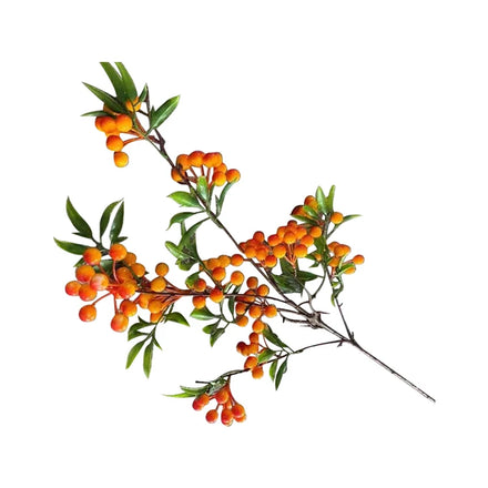 Artificial Fruit Artificial Tree Plant Five Branch Tall Bamboo Leaves to Make Fortune